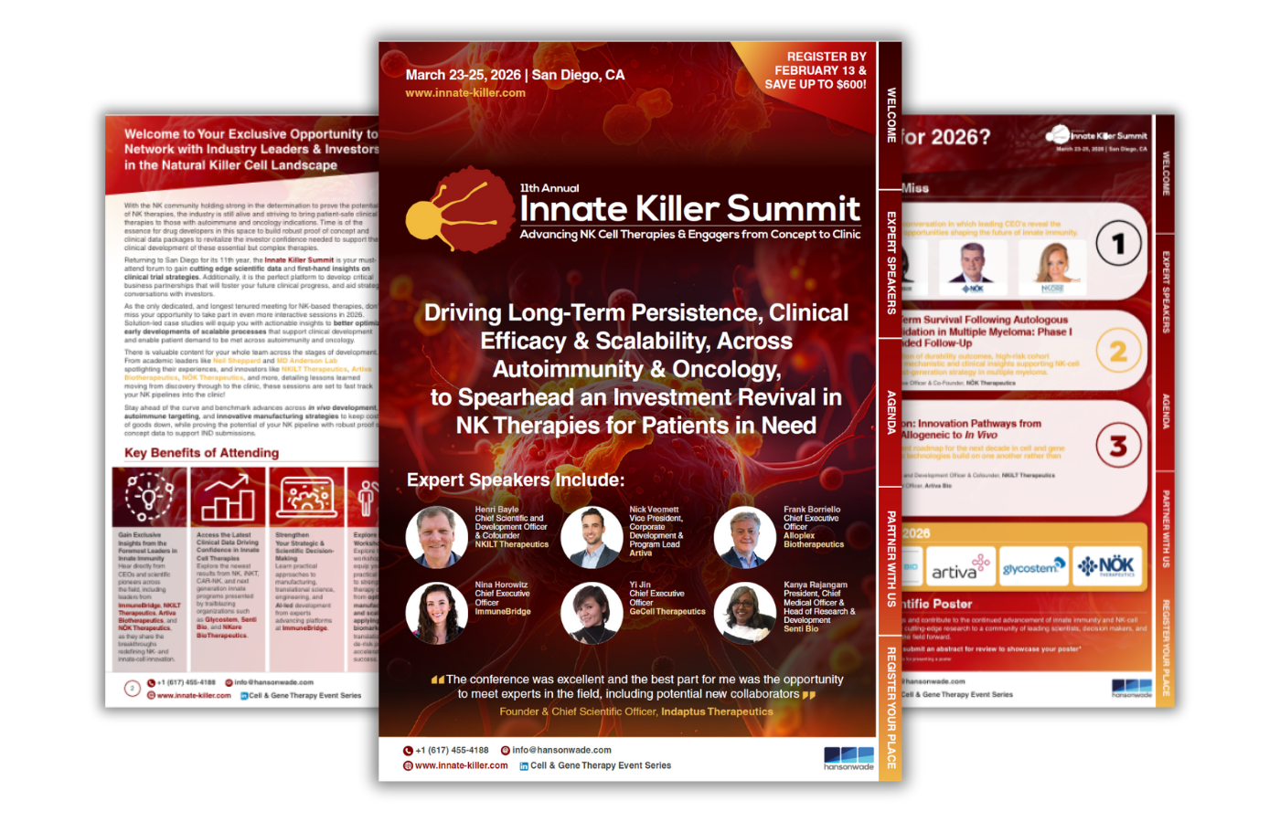 11th Annual Innate Killer Summit Brochure Image